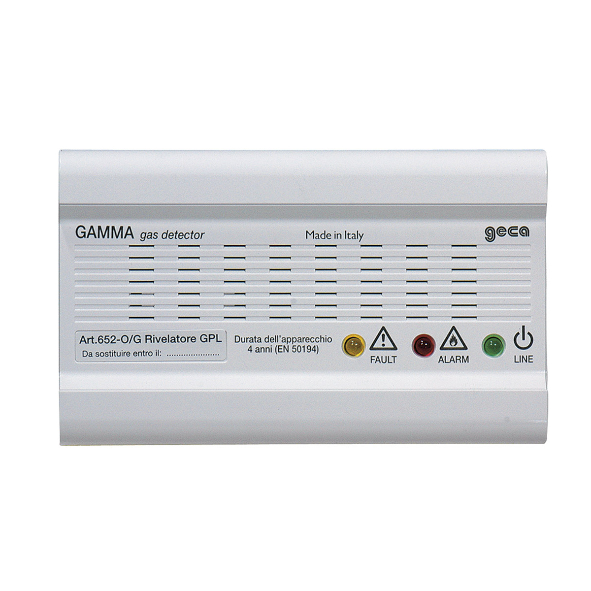 Domestic LPG Detectors GECA 652-O/G 220VAC