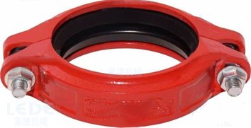 PROFIT LEDE Flexible Grooved Couplings Red Dia.6